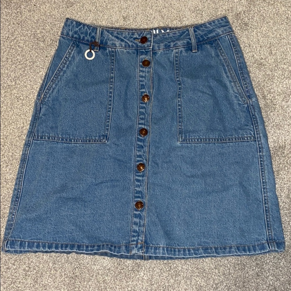 Jean skirt